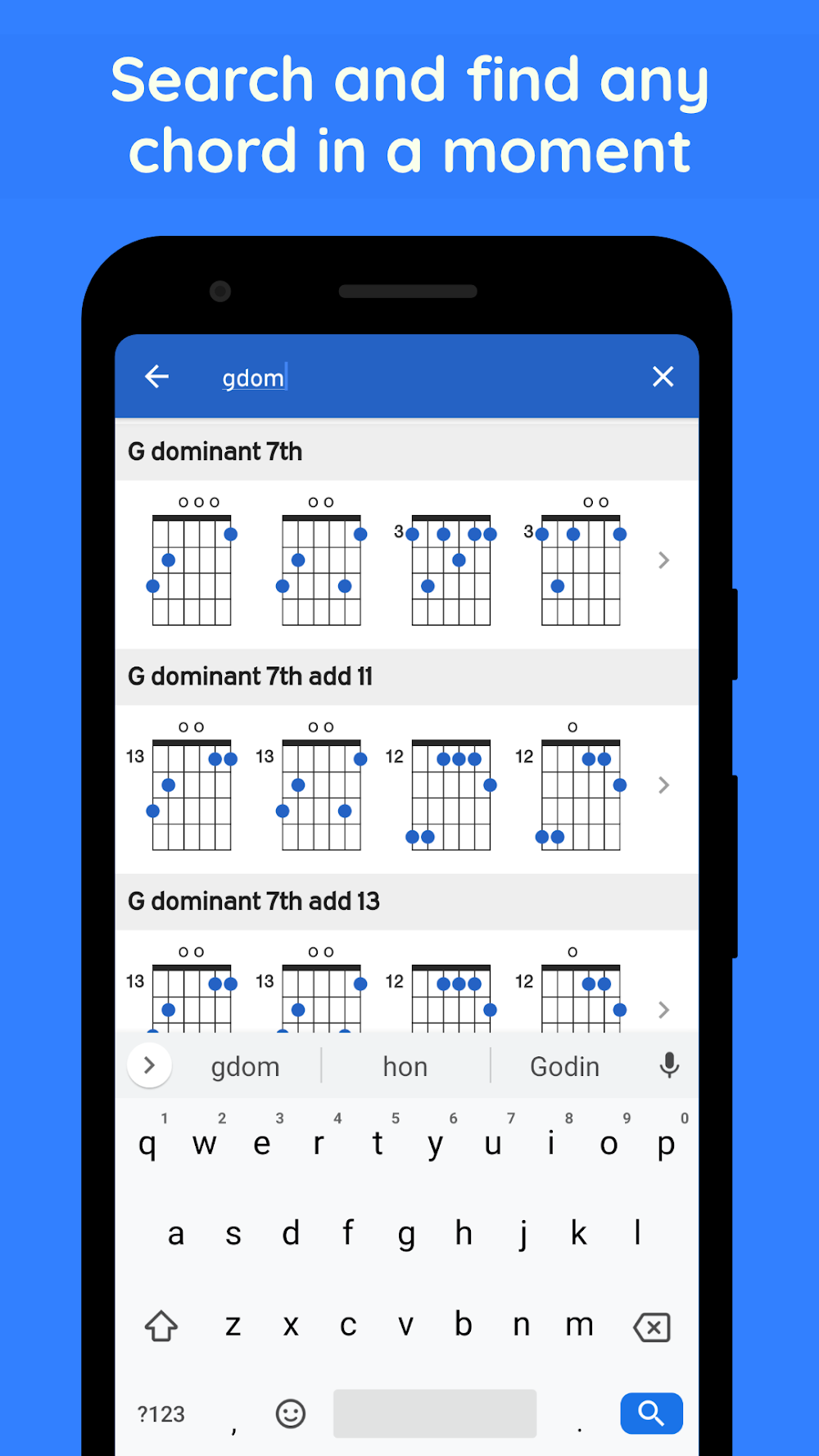 GtrLib Chords Android Screenshot 5