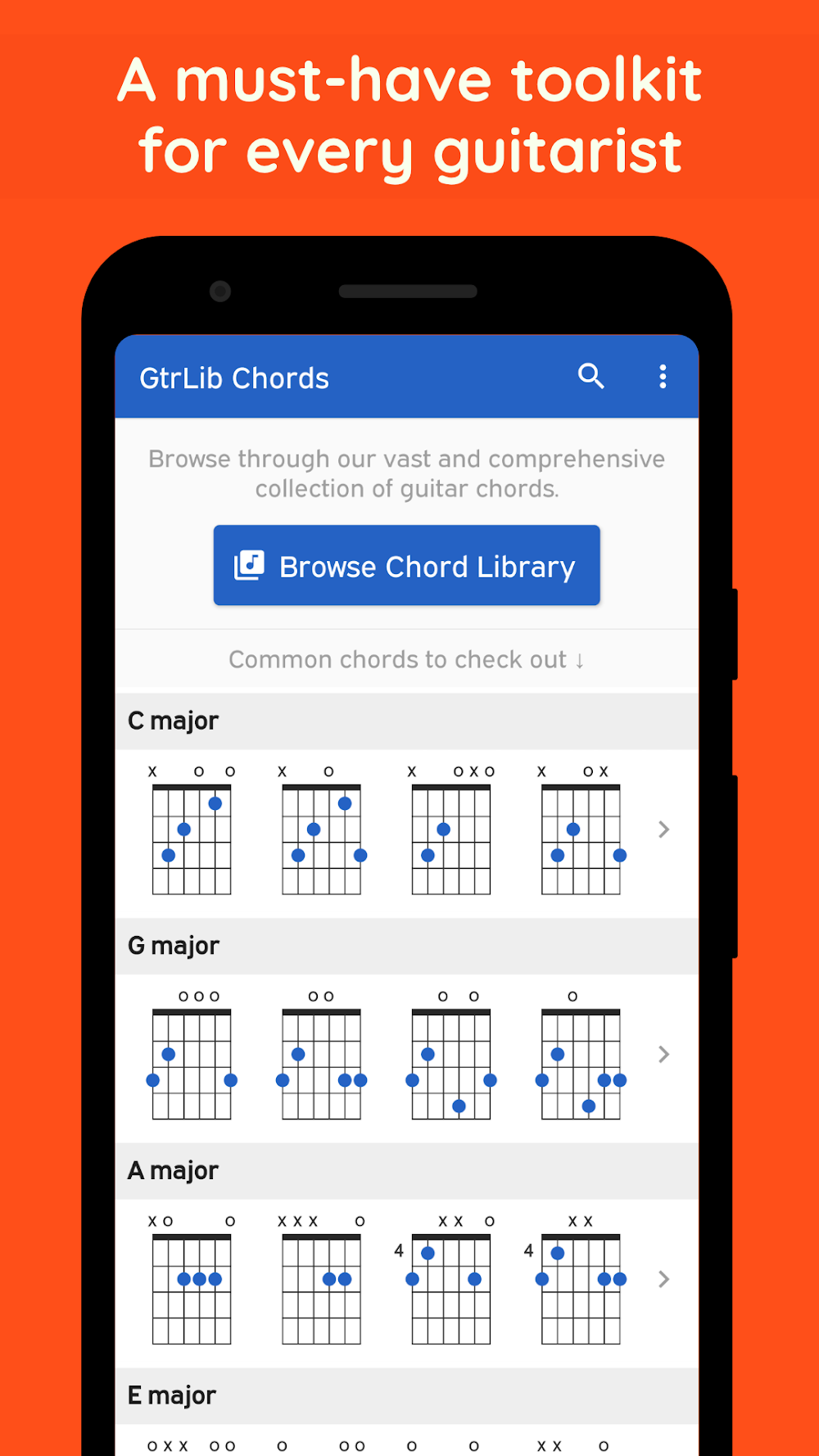GtrLib Chords Android Screenshot 6